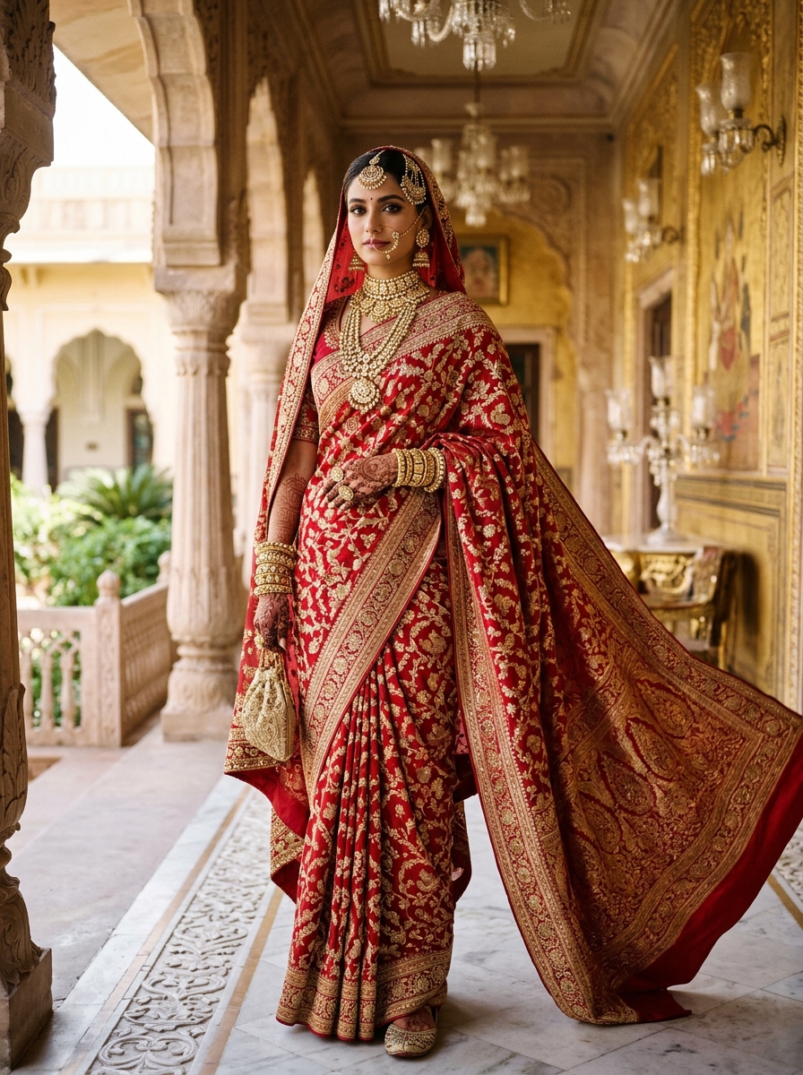 The Bridal Edit: A promise, in vermilion.